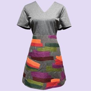 Raoul Anthropologie Embroidered Soliloquy Dress!  Size 12P - NWT